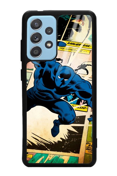 Samsung A52 Black Panther Kara Panter Tasarımlı Glossy Telefon Kılıfı