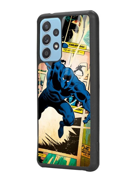 Samsung A52 Black Panther Kara Panter Tasarımlı Glossy Telefon Kılıfı