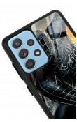 Samsung A52 Dark Spider Tasarımlı Glossy Telefon Kılıfı