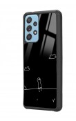 Samsung A52 Doodle Casper Tasarımlı Glossy Telefon Kılıfı