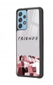 Samsung A52 Doodle Friends Tasarımlı Glossy Telefon Kılıfı