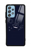 Samsung A52 Doodle Punk Tasarımlı Glossy Telefon Kılıfı