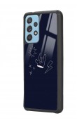 Samsung A52 Doodle Punk Tasarımlı Glossy Telefon Kılıfı
