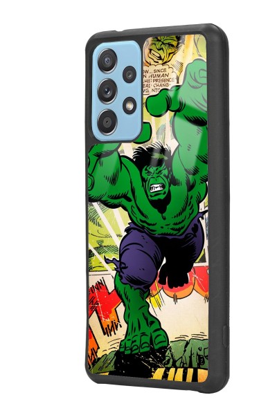 Samsung A52 Hulk Tasarımlı Glossy Telefon Kılıfı