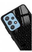 Samsung A52 Keyboard Tasarımlı Glossy Telefon Kılıfı