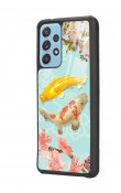 Samsung A52 Koi Balığı Tasarımlı Glossy Telefon Kılıfı