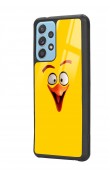 Samsung A52 Yellow Angry Birds Tasarımlı Glossy Telefon Kılıfı