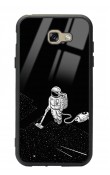 Samsung A7 (2017) Astronot Tatiana Tasarımlı Glossy Telefon Kılıfı