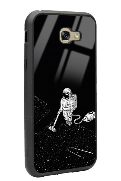 Samsung A7 (2017) Astronot Tatiana Tasarımlı Glossy Telefon Kılıfı