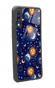 Samsung A70 Ay Güneş Pijama Tasarımlı Glossy Telefon Kılıfı