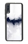 Samsung A70 Beyaz Batman Tasarımlı Glossy Telefon Kılıfı