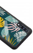 Samsung A70 Color Leaf Tasarımlı Glossy Telefon Kılıfı