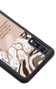 Samsung A70 Emoji Zebra Tasarımlı Glossy Telefon Kılıfı