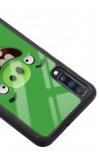 Samsung A70 Green Angry Birds Tasarımlı Glossy Telefon Kılıfı