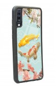 Samsung A70 Koi Balığı Tasarımlı Glossy Telefon Kılıfı