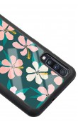 Samsung A70 Leaf Flovers Tasarımlı Glossy Telefon Kılıfı