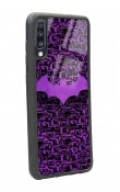 Samsung A70 Lila Batman Tasarımlı Glossy Telefon Kılıfı