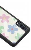 Samsung A70 Nude Çiçek Tasarımlı Glossy Telefon Kılıfı