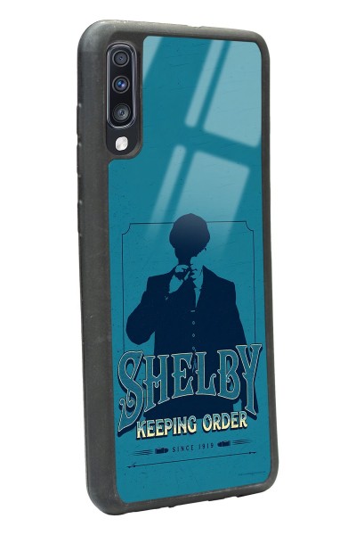 Samsung A70 Peaky Blinders Shelby Tasarımlı Glossy Telefon Kılıfı