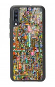 Samsung A70 R/place Hatıra Tasarımlı Glossy Telefon Kılıfı