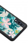 Samsung A70 Yaprak Sanatı Tasarımlı Glossy Telefon Kılıfı