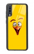 Samsung A70 Yellow Angry Birds Tasarımlı Glossy Telefon Kılıfı