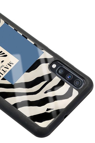 Samsung A70 Zebra Matısse Tasarımlı Glossy Telefon Kılıfı