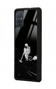 Samsung A71 Astronot Tatiana Tasarımlı Glossy Telefon Kılıfı