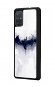 Samsung A71 Beyaz Batman Tasarımlı Glossy Telefon Kılıfı