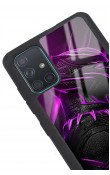 Samsung A71 Black Panter Tasarımlı Glossy Telefon Kılıfı