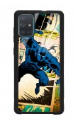 Samsung A71 Black Panther Kara Panter Tasarımlı Glossy Telefon Kılıfı