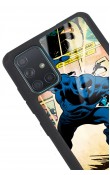 Samsung A71 Black Panther Kara Panter Tasarımlı Glossy Telefon Kılıfı