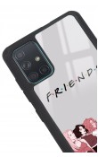 Samsung A71 Doodle Friends Tasarımlı Glossy Telefon Kılıfı