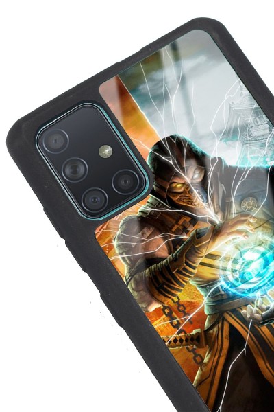 Samsung A71 Mortal Combat Tasarımlı Glossy Telefon Kılıfı