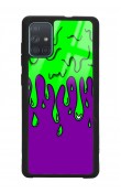 Samsung A71 Neon Damla Tasarımlı Glossy Telefon Kılıfı