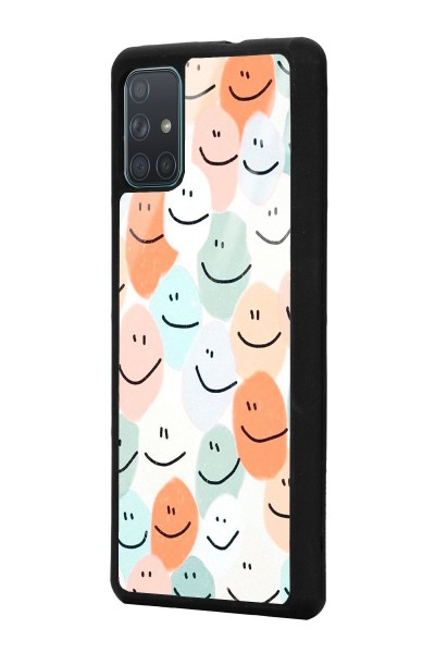 Samsung A71 Nude Smile Tasarımlı Glossy Telefon Kılıfı