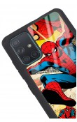 Samsung A71 Spider-man Örümcek Adam Tasarımlı Glossy Telefon Kılıfı