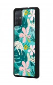 Samsung A71 Yaprak Sanatı Tasarımlı Glossy Telefon Kılıfı