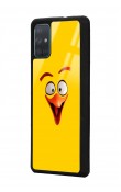 Samsung A71 Yellow Angry Birds Tasarımlı Glossy Telefon Kılıfı