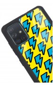 Samsung A71 Yellow Flash Tasarımlı Glossy Telefon Kılıfı