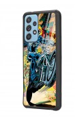 Samsung A72 Hayalet Sürücü Tasarımlı Glossy Telefon Kılıfı