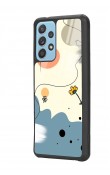 Samsung A72 Nude Papatya Tasarımlı Glossy Telefon Kılıfı