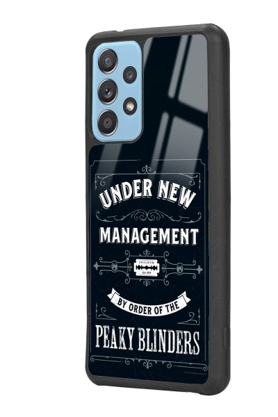 Samsung A72 Peaky Blinders Management Tasarımlı Glossy Telefon Kılıfı