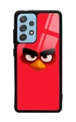 Samsung A72 Red Angry Birds Tasarımlı Glossy Telefon Kılıfı
