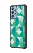 Samsung A72 Retro Green Duvar Kağıdı Tasarımlı Glossy Telefon Kılıfı