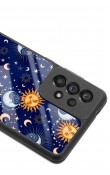 Samsung A73 Ay Güneş Pijama Tasarımlı Glossy Telefon Kılıfı