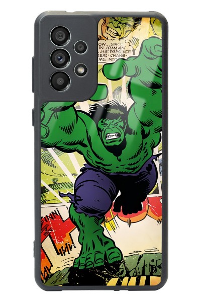 Samsung A73 Hulk Tasarımlı Glossy Telefon Kılıfı