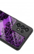 Samsung A73 Lila Batman Tasarımlı Glossy Telefon Kılıfı