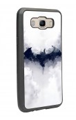 Samsung J7 (2016) Beyaz Batman Tasarımlı Glossy Telefon Kılıfı