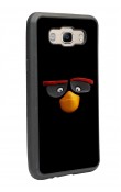 Samsung J7 (2016) Black Angry Birds Tasarımlı Glossy Telefon Kılıfı